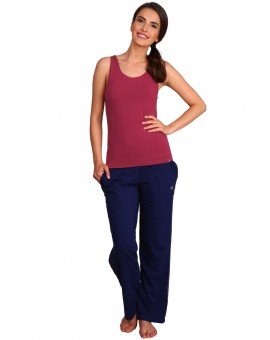 Jockey Imperial Blue & Paisley Purple Relaxed Pant - Style#1305
