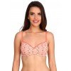 Jockey Padded Wirefree T-Shirt Bra Coral Red - Style#1723