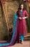 Salwar Suit- Pure Cotton with Oyster print - Hot Pink (Un Stiched)