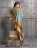 Salwar Suit- Pure Cotton with Self Print - Green with Yellow (Un Stitched)