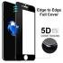 Apple iPhone 6 Plus Black Colour HD Crystal Clear 5D Tempered Glass Screen Protector